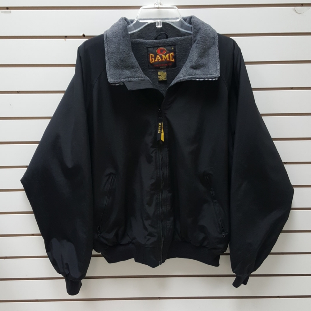 Game Sportswear Three Seasons Jacket NWOT Black L